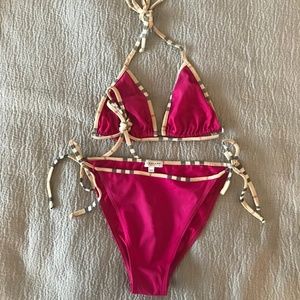 Burberry Signature Vintage Check Bikini Set